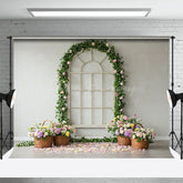 Lofaris Floral Plant Arch Sweet Spring Wedding Backdrop